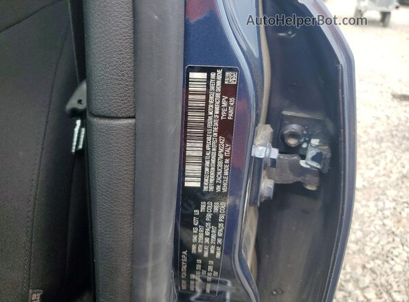 ZACNJCBB7MPM22427 2021 JEEP RENEGADE Blue სალონის 360-გრადუსიანი ხედი