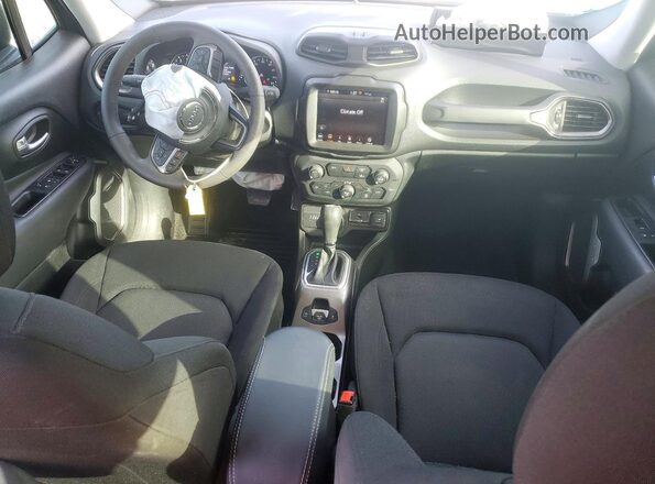 ZACNJDA19NPN99996 2022 JEEP RENEGADE Turquoise Widok deski rozdzielczej