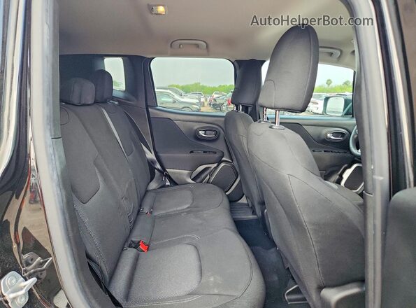 ZACNJDAB4MPN28129 2021 JEEP RENEGADE Black Вид задніх сидінь