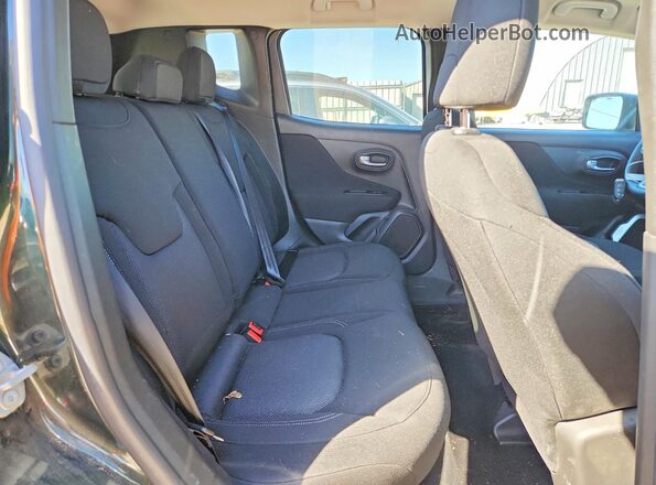 ZACNJDAB8MPM43553 2021 JEEP RENEGADE Зеленый Вид задних сидений