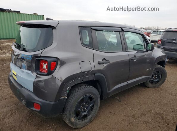 ZACNJDAB9MPM55999 2021 JEEP RENEGADE Серый Задняя правая четверть