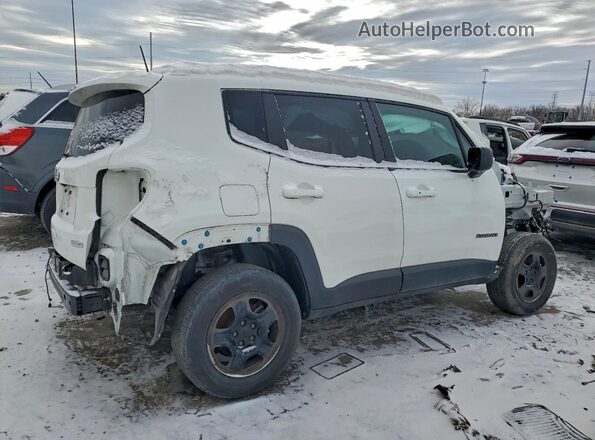 ZACNJDB10NPN90182 2022 JEEP RENEGADE Белый Задняя правая четверть
