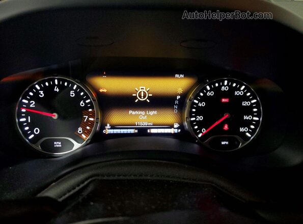 ZACNJDB10PPP61063 2023 JEEP RENEGADE White Widok zestawu wskaźników