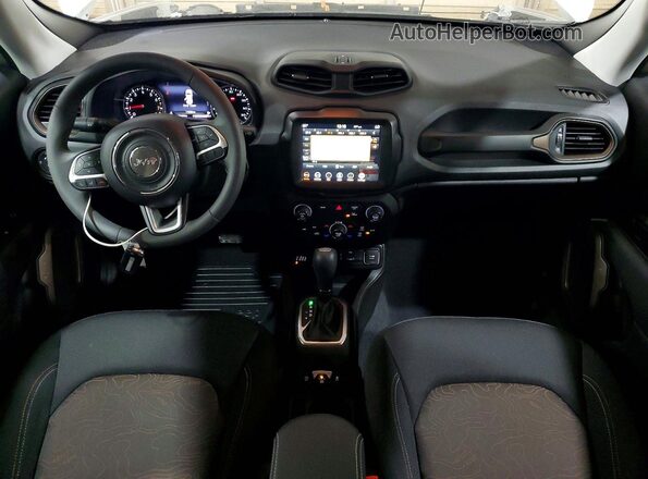 ZACNJDB10PPP61063 2023 JEEP RENEGADE White Widok deski rozdzielczej