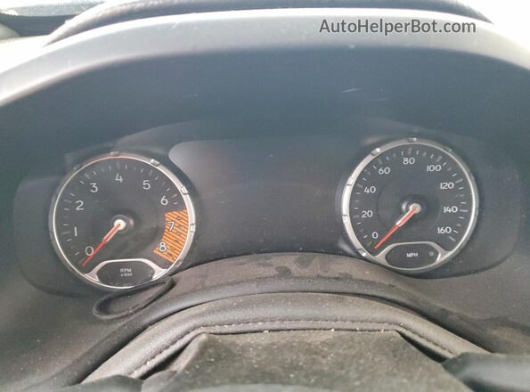 ZACNJDB11NPN83967 2022 JEEP RENEGADE Черный Вид щитка приборов