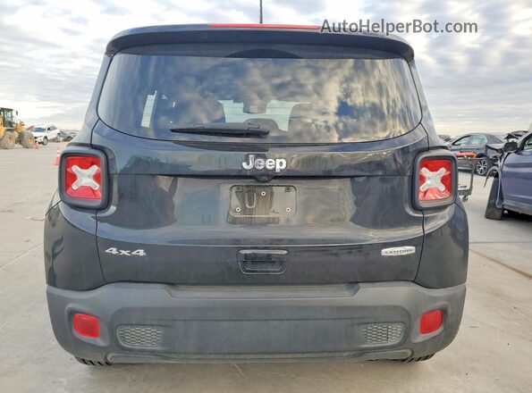 ZACNJDB11NPN83967 2022 JEEP RENEGADE Черный Вид сзади