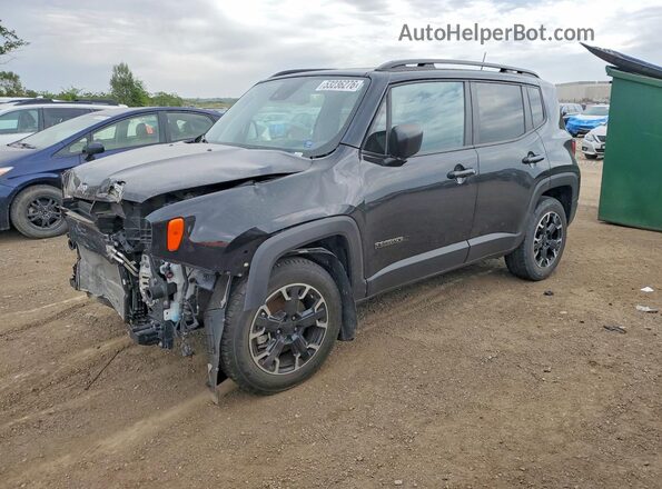ZACNJDB12NPN44692 2022 JEEP RENEGADE Black Front left