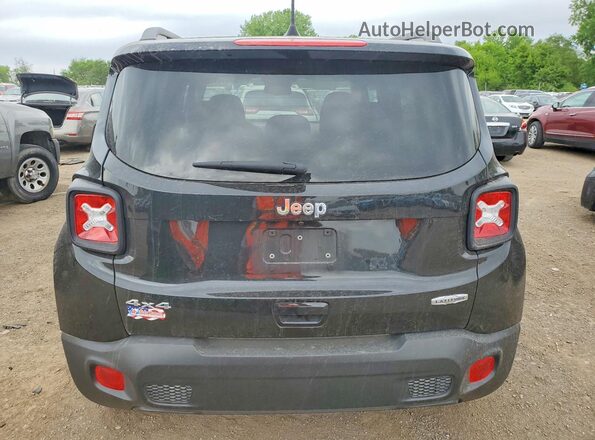 ZACNJDB12NPN44692 2022 JEEP RENEGADE Black Rear view