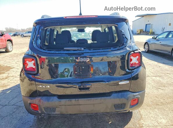 ZACNJDB13NPN59086 2022 JEEP RENEGADE Black Widok z tyłu