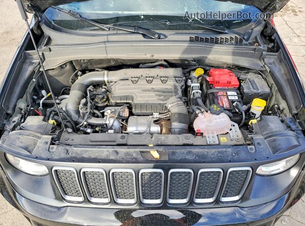 ZACNJDB13NPN59086 2022 JEEP RENEGADE Black Widok komory silnika