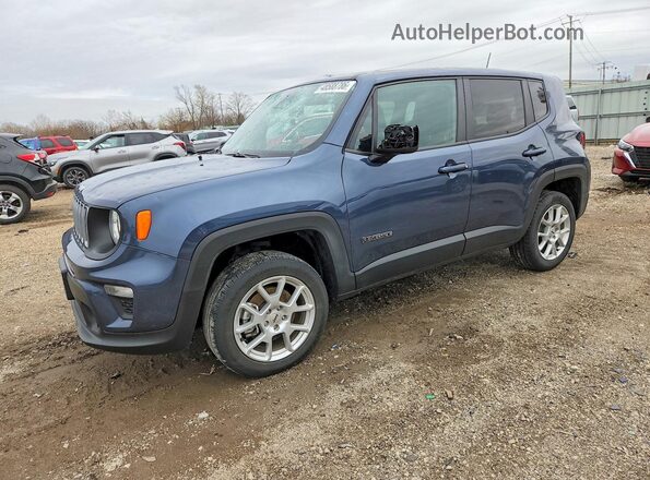ZACNJDB13PPP40739 2023 JEEP RENEGADE Blue Przód lewy