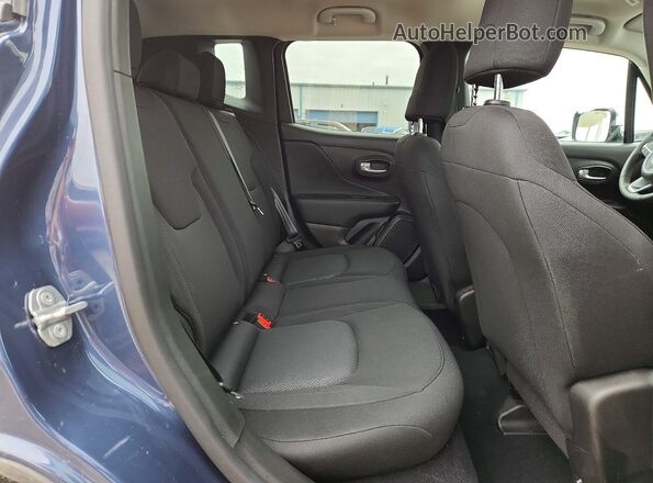 ZACNJDB13PPP40739 2023 JEEP RENEGADE Blue Widok wnętrza z tyłu