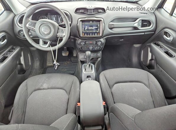 ZACNJDB13PPP40739 2023 JEEP RENEGADE Blue Widok deski rozdzielczej