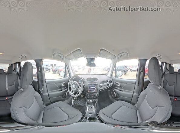 ZACNJDB13PPP40739 2023 JEEP RENEGADE Blue Widok wnętrza 360 stopni