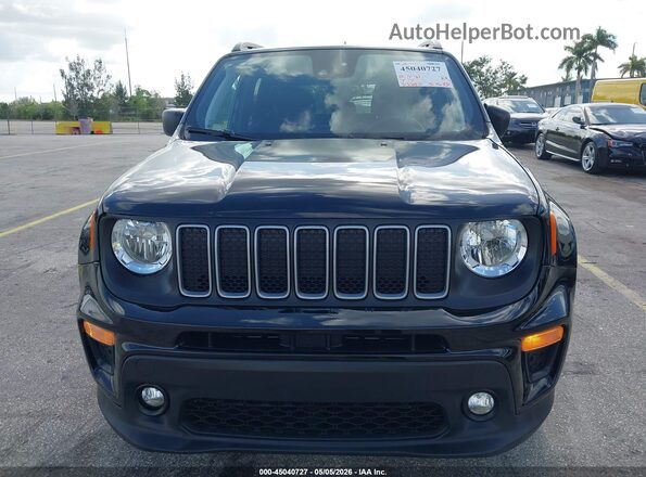 ZACNJDB14NPN83204 2022 JEEP RENEGADE Черный Вид спереди