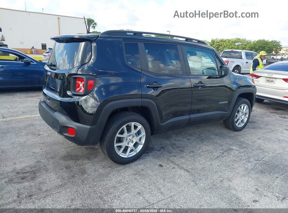 ZACNJDB14NPN83204 2022 JEEP RENEGADE Черный Задняя правая четверть