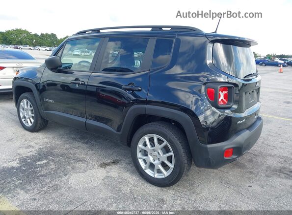 ZACNJDB14NPN83204 2022 JEEP RENEGADE Черный Задняя левая четверть