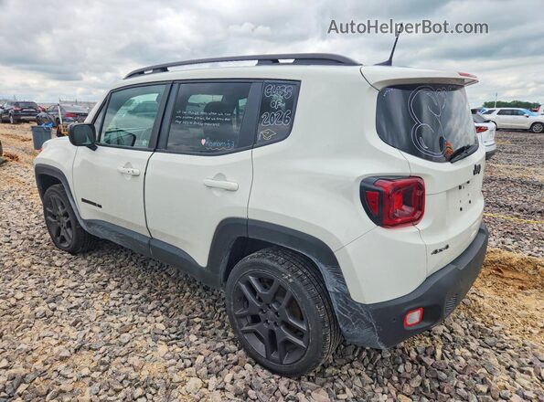 ZACNJDB16MPN30759 2021 JEEP RENEGADE Белый Задняя левая четверть