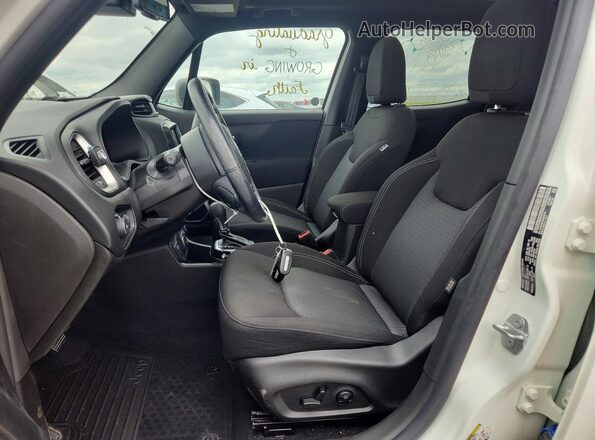 ZACNJDB16MPN30759 2021 JEEP RENEGADE Белый Вид салона спереди