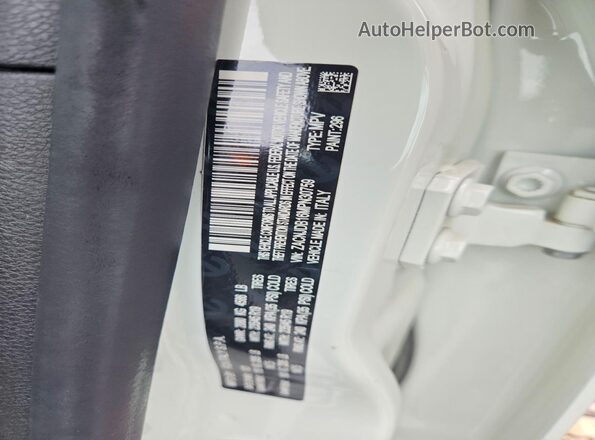 ZACNJDB16MPN30759 2021 JEEP RENEGADE Белый Вид подкапотного пространства