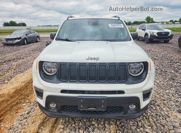 ZACNJDB16MPN30759 2021 JEEP RENEGADE Белый Вид спереди