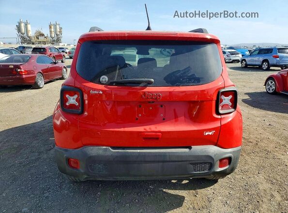 ZACNJDB18NPN64882 2022 JEEP RENEGADE Red Front interior view