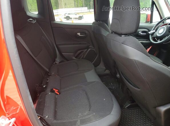 ZACNJDB18NPN70214 2022 JEEP RENEGADE Красный Вид задних сидений
