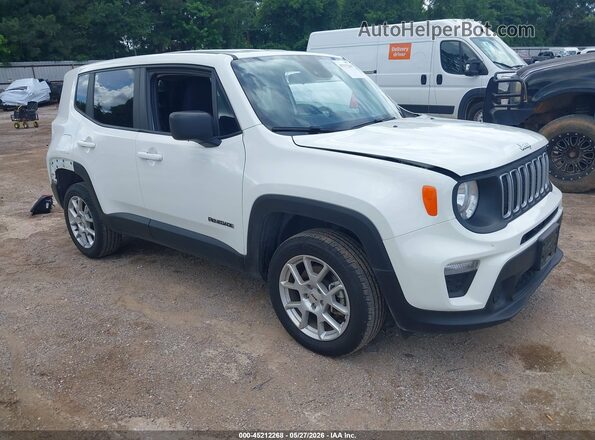 ZACNJDB18PPP72473 2023 JEEP RENEGADE White Przód prawy