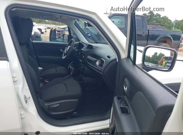 ZACNJDB18PPP72473 2023 JEEP RENEGADE White Widok wnętrza z przodu