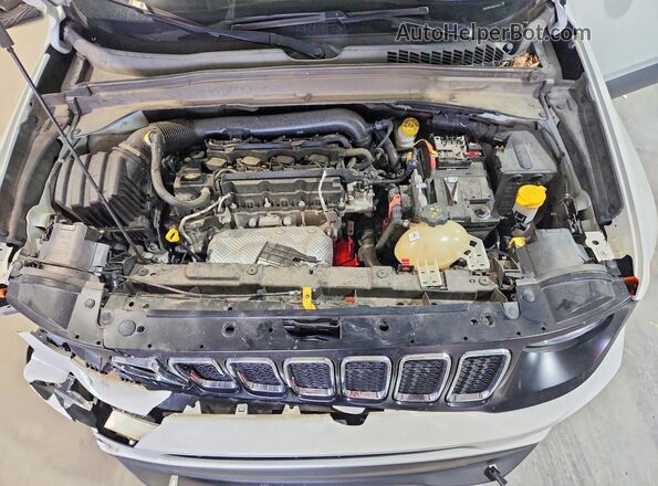 ZACNJDBB1MPN24070 2021 JEEP RENEGADE Белый Вид подкапотного пространства