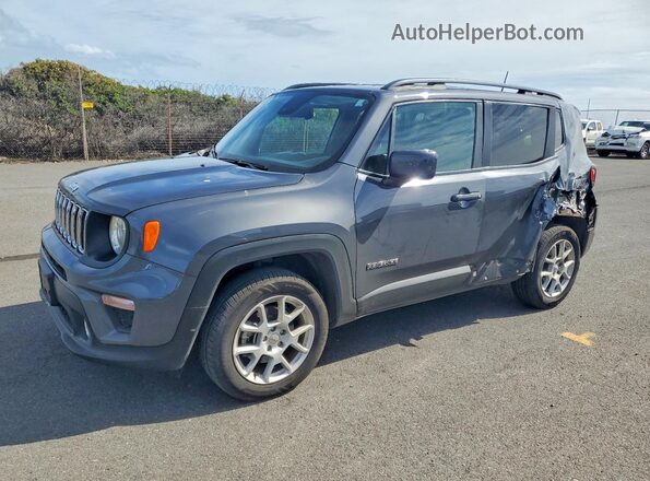 ZACNJDBB3MPN16472 2021 JEEP RENEGADE Charcoal წინა მარცხენა ხედი სამი მეოთხედიდან