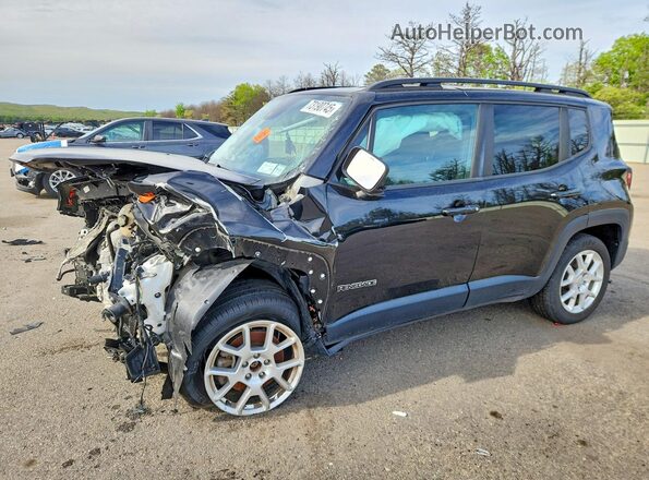 ZACNJDBB4MPM14744 2021 JEEP RENEGADE Black Front left