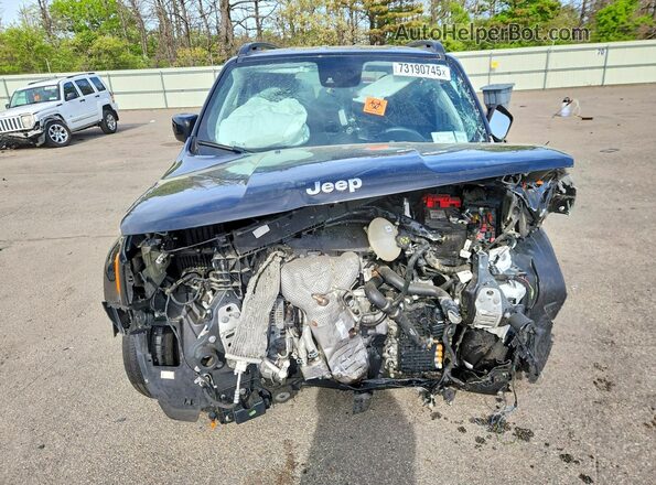 ZACNJDBB4MPM14744 2021 JEEP RENEGADE Black Front view