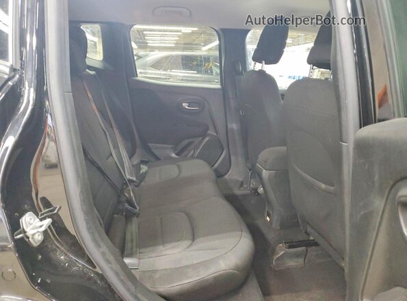 ZACNJDBB6MPN00184 2021 JEEP RENEGADE Black Vista de los asientos traseros