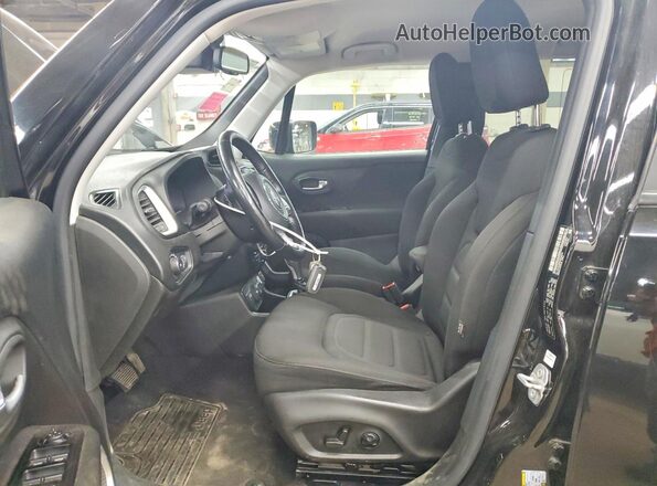 ZACNJDBB6MPN00184 2021 JEEP RENEGADE Black Vista interior delantera