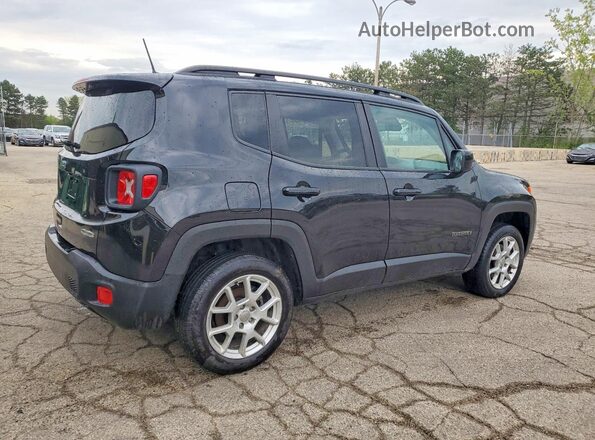 ZACNJDBB6MPN00184 2021 JEEP RENEGADE Black Trasero derecho