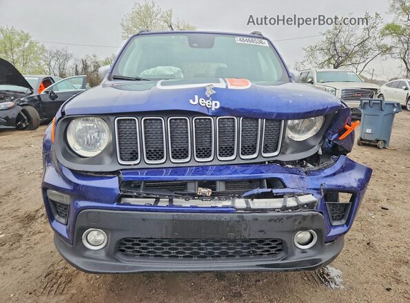 ZACNJDBB9MPM67200 2021 JEEP RENEGADE Blue Front view