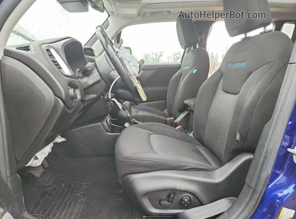 ZACNJDBB9MPM67200 2021 JEEP RENEGADE Blue Front interior view