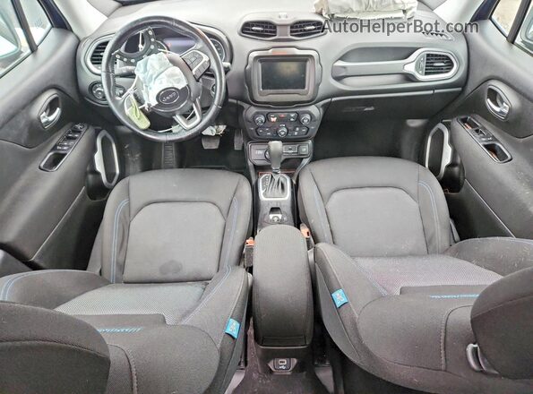 ZACNJDBB9MPM67200 2021 JEEP RENEGADE Blue Dashboard view