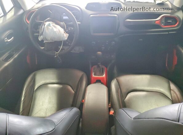 ZACNJDC10NPN52627 2022 JEEP RENEGADE Gray Dashboard view