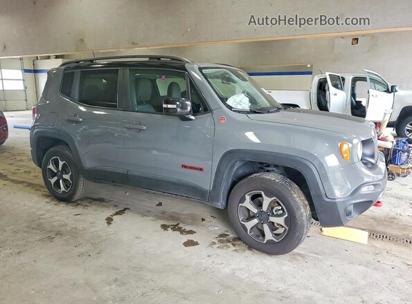 ZACNJDC10NPN52627 2022 JEEP RENEGADE Gray Front right