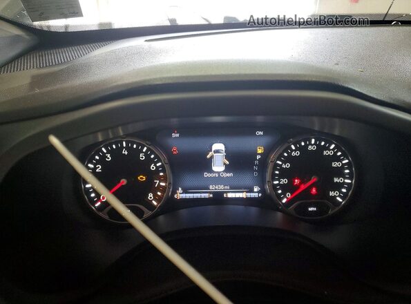 ZACNJDC10NPN52627 2022 JEEP RENEGADE Gray Instrument cluster view