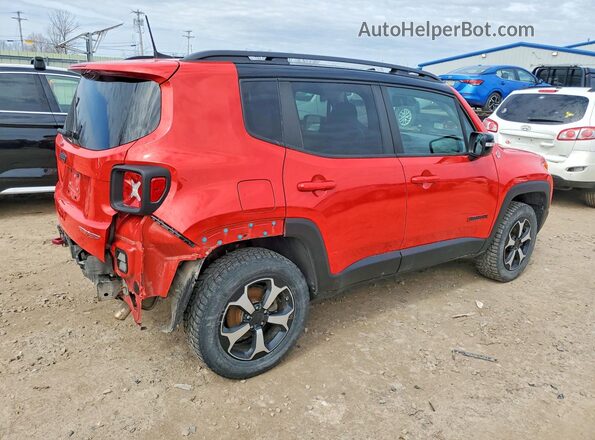 ZACNJDC10NPN53390 2022 JEEP RENEGADE Красный Задняя правая четверть
