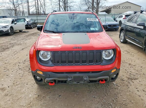 ZACNJDC10NPN53390 2022 JEEP RENEGADE Красный Вид спереди