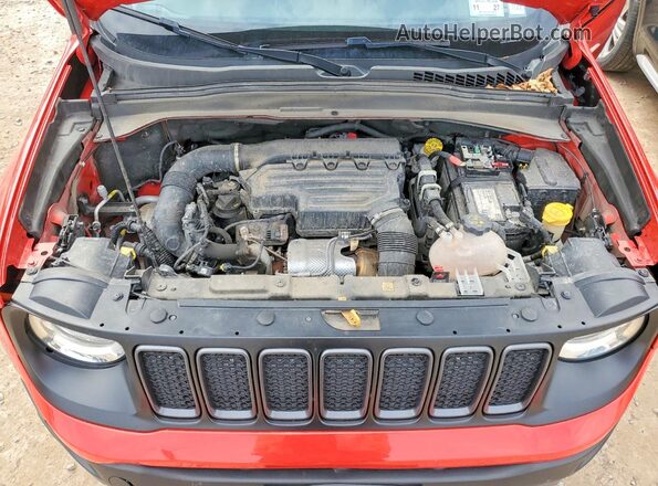 ZACNJDC10NPN53390 2022 JEEP RENEGADE Красный Вид подкапотного пространства