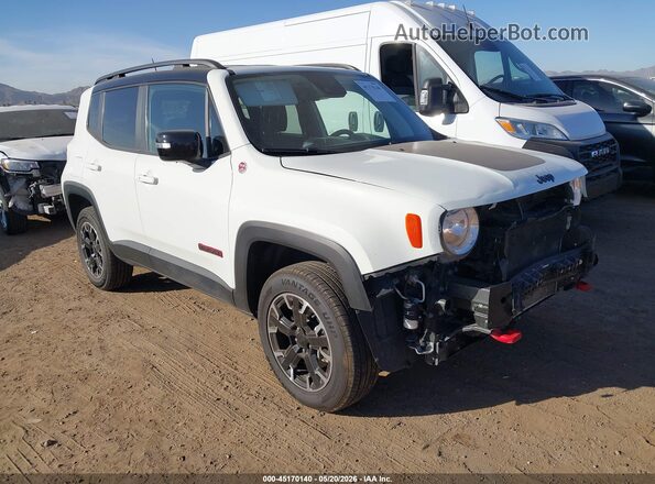 ZACNJDC14PPP69603 2023 JEEP RENEGADE White Przód prawy