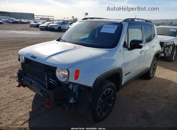 ZACNJDC14PPP69603 2023 JEEP RENEGADE White Przód lewy