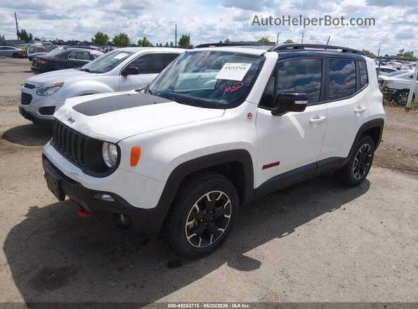 ZACNJDC15PPP70131 2023 JEEP RENEGADE White Przód lewy