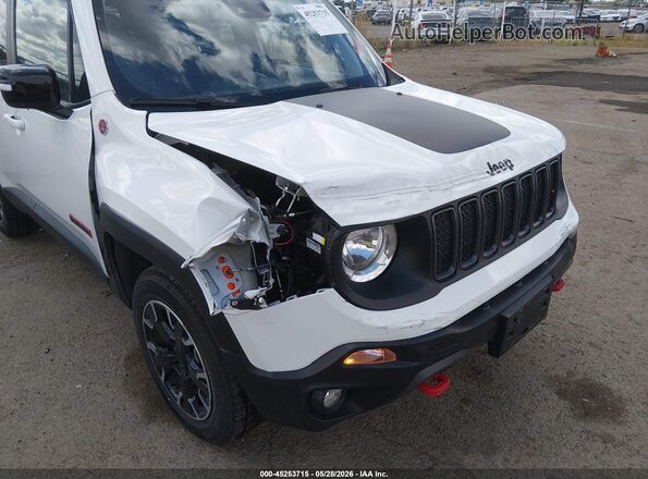 ZACNJDC15PPP70131 2023 JEEP RENEGADE White Widok z przodu