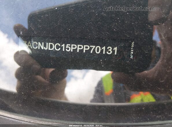 ZACNJDC15PPP70131 2023 JEEP RENEGADE White Widok komory silnika